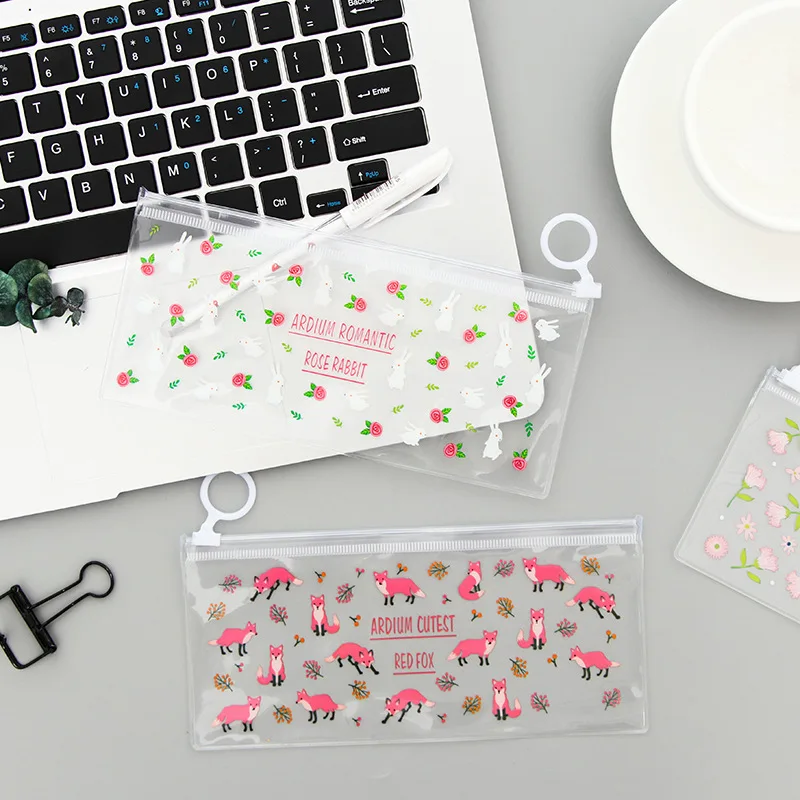 Пеналы из ПВХ для девочек водонепроницаемые чехлы карандашей с мистическими