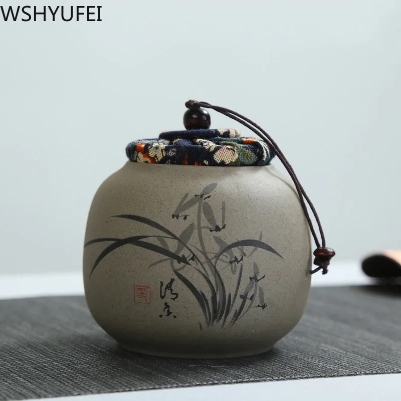 1 шт. емкость для хранения чайник из консервированного Пуэра керамическая посуда