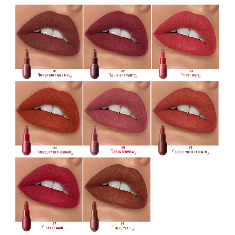 Focallure Matte помада водостойкая стойкая женская новая Макияж для губ Сексуальная