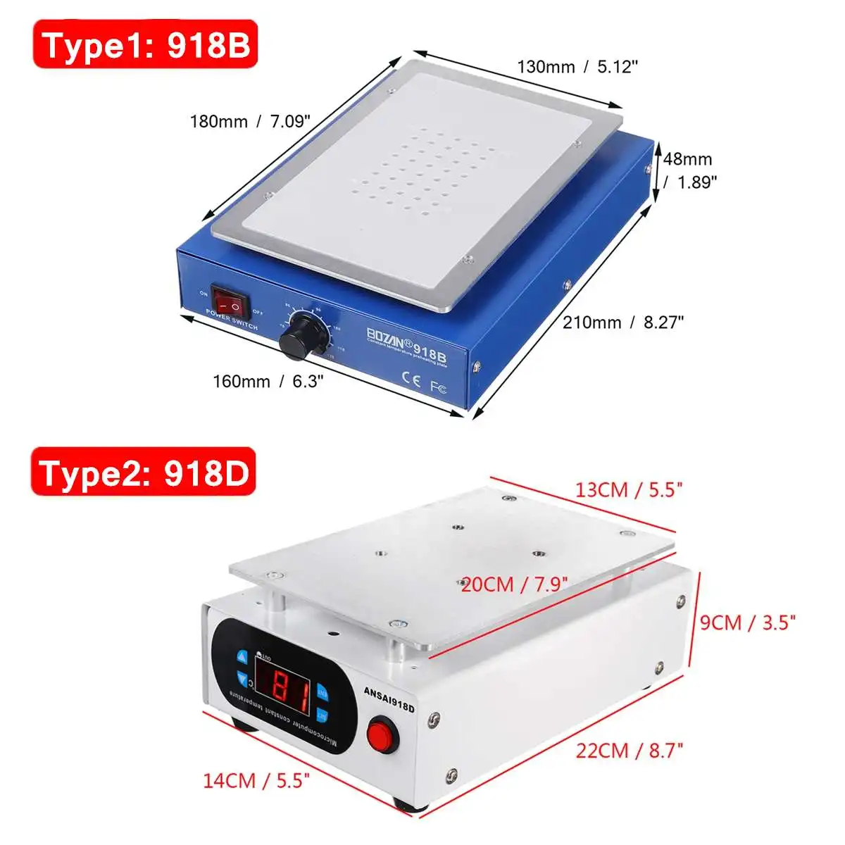 7 inch lcd screen separator auto heating platform phone repair machine glass removal smooth plate screen separator 220110v free global shipping