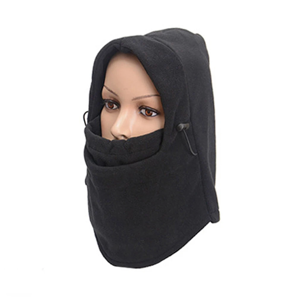 Осенне зимний Балаклава для мужчин флисовый лыжный с подогревом маска