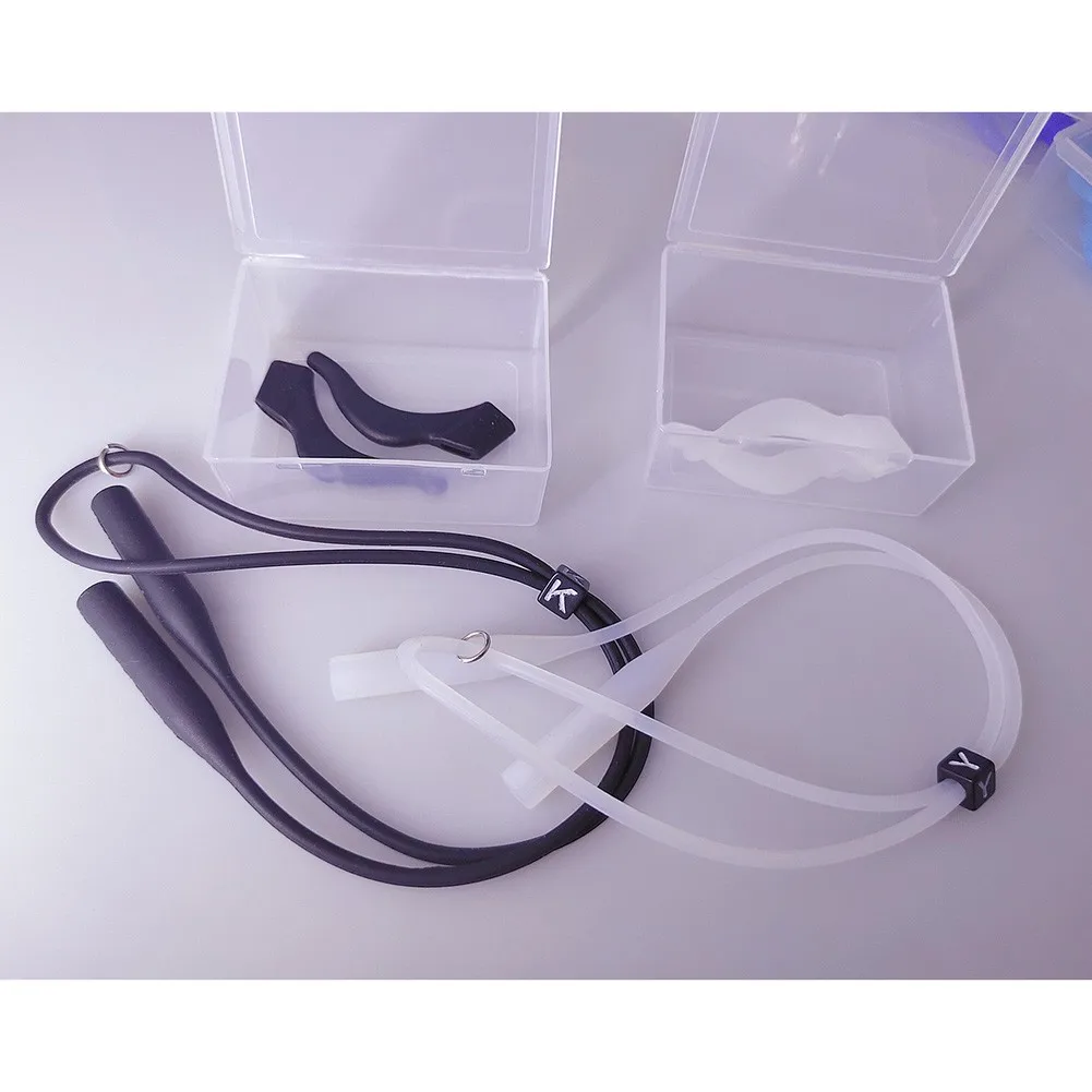 

Silicone Lanyard For Sunglasses With Lanyard Adjustable Elastic Silicone Eyeglasses Straps Sports Anti-Slip String Glasses Ropes