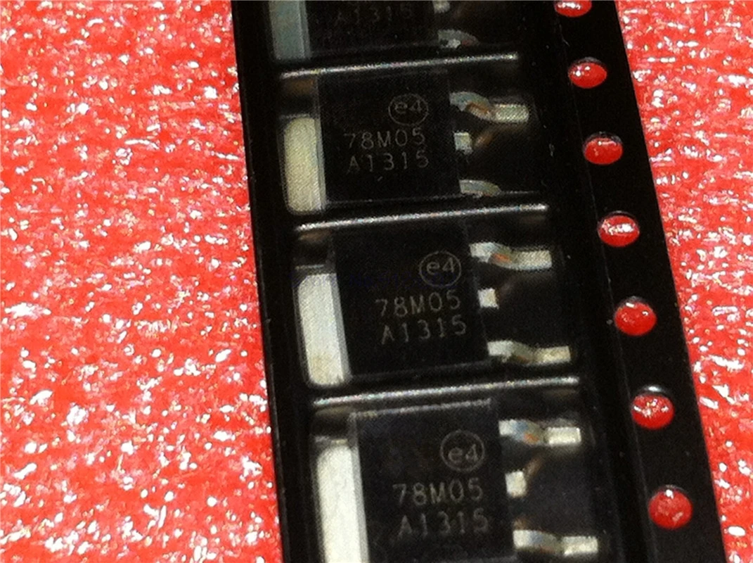 10 шт./лот LM7805 78M05 7805 в 252 на