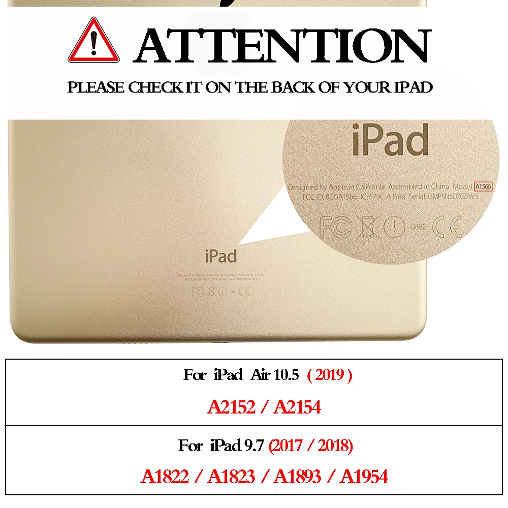 Чехол для iPad Air 3 10 5 ipad 9 7 2018 футляр тонкий мягкий Силиконовый ТПУ чехол умный режим
