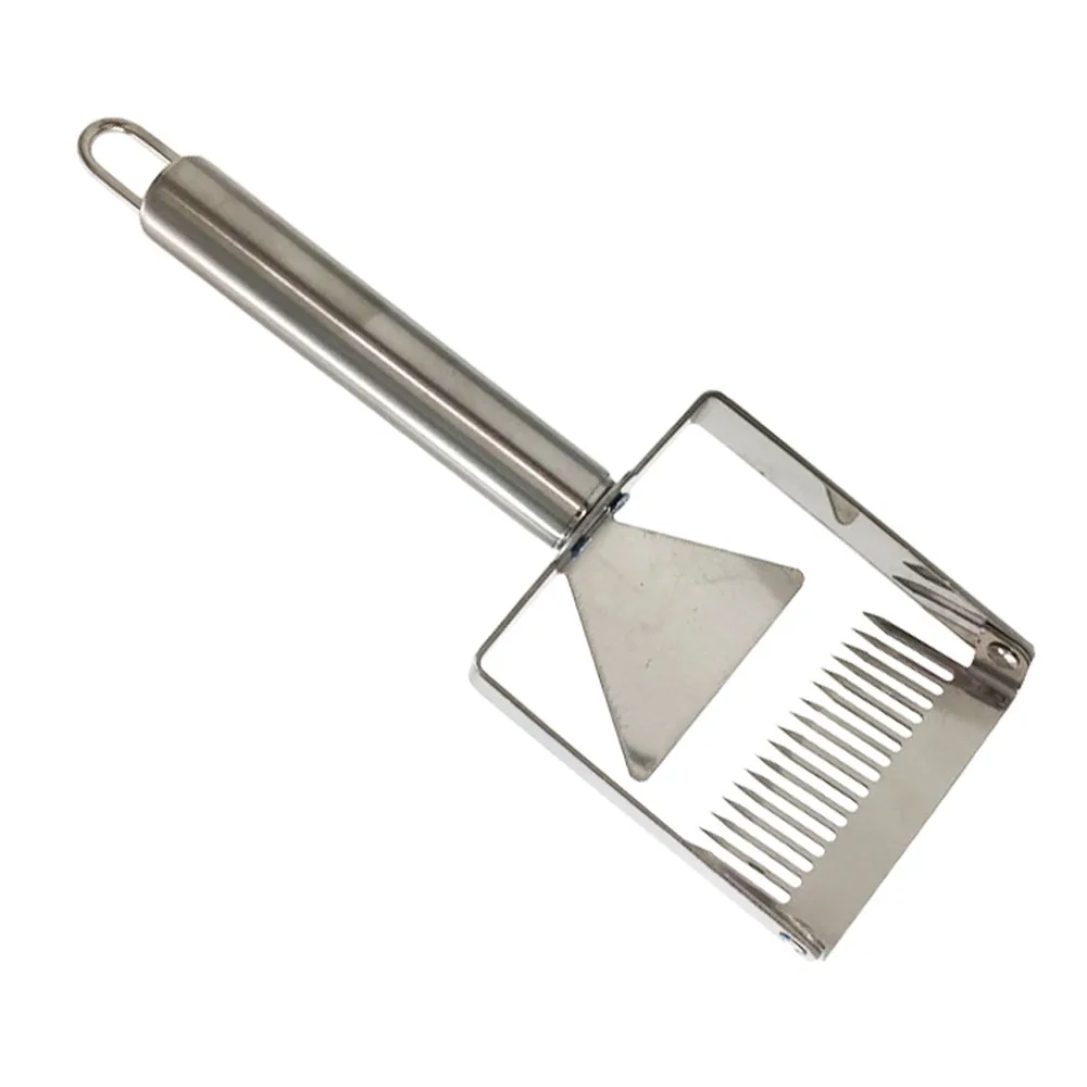Stainless Steel Honey Scraper Fork Beekeeping Uncapping Bee Hive Shovel Tools Knife 1 Pcs |