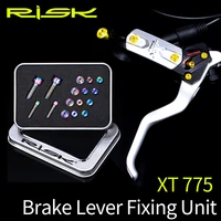 risk 20pcs bicycle brake lever fixing screw for xt775 mtb bike oil dish hand screw kit ultralight bicycle bolt accessories