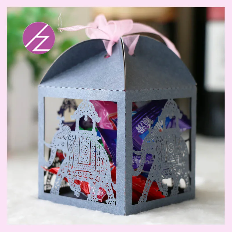 50 шт. коробки конфет с рисунком могучего слона бесплатная доставка отправка