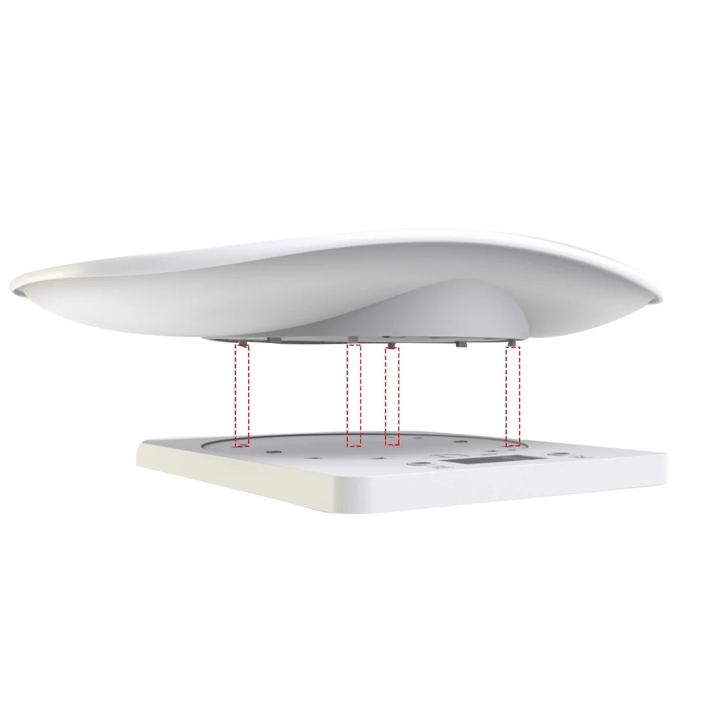 

LCD Electronic Kitchen Scale 10kg/1g Portable Digital Food Small Pet Scale Household Measuring Tool for Cats, Dogs and Parrots