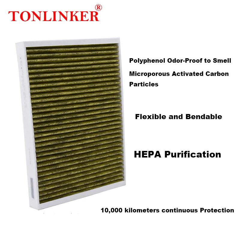 TONLINKER салонный фильтр 4M0819439B для VW Volkswagen Touareg CR 2018 2019 2020 2021 2022 4M0819439A автомобильные