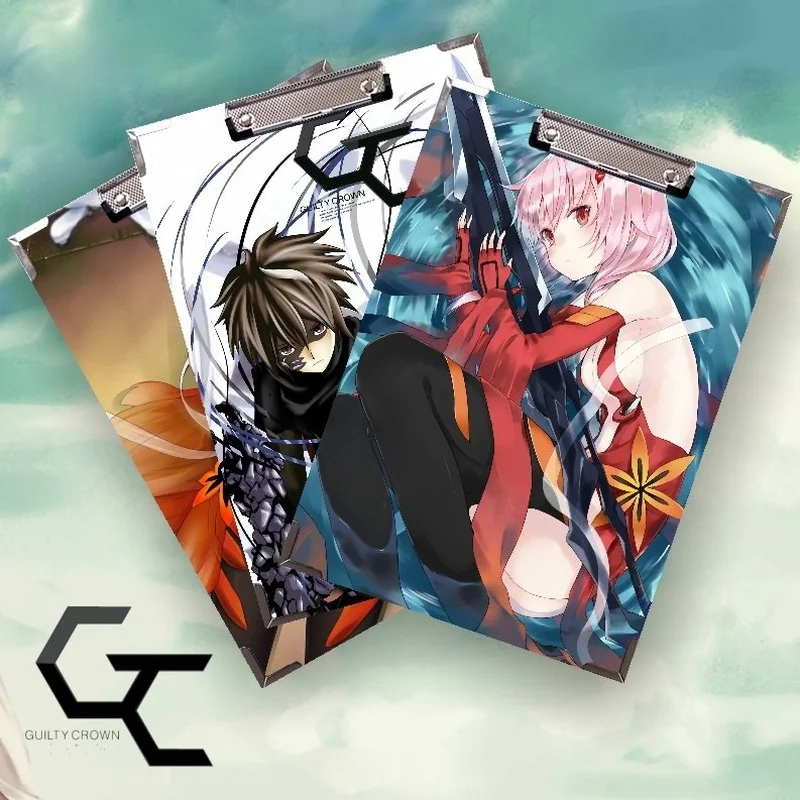 

Щипцы для записей из аниме GuiltyCrown Kawaii, доска для записей, инструменты из нержавеющей стали, водонепроницаемые офисные принадлежности, милые ...