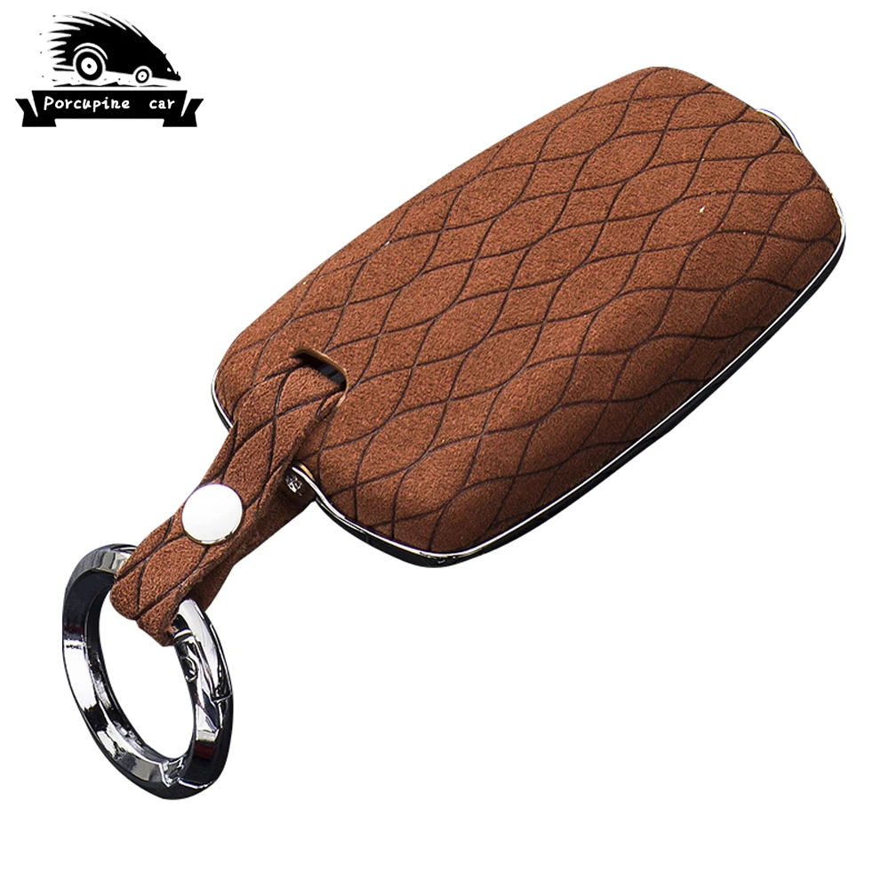 Цинковый сплав кожаный чехол для автомобильных ключей чехол-крышка Bmw 1 3 5 7 серия