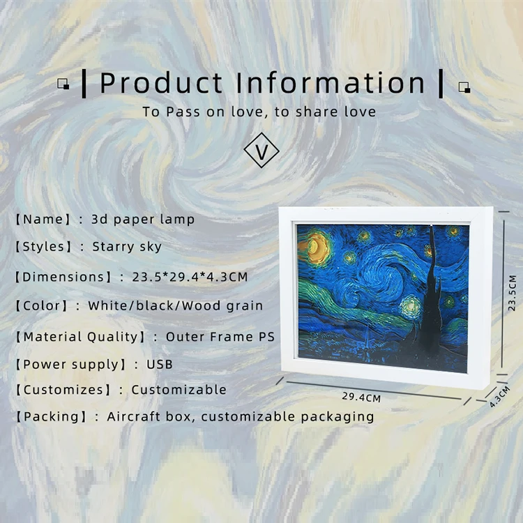 Домашний Декор украшение стола украшения светодиодный 3D бумажный светильник