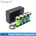 Коробка для хранения батарей Turmera 12 В 32700 Lifepo4,  40A Balance BMS с держателем из никеля для бесперебойного питания и использования двигателя