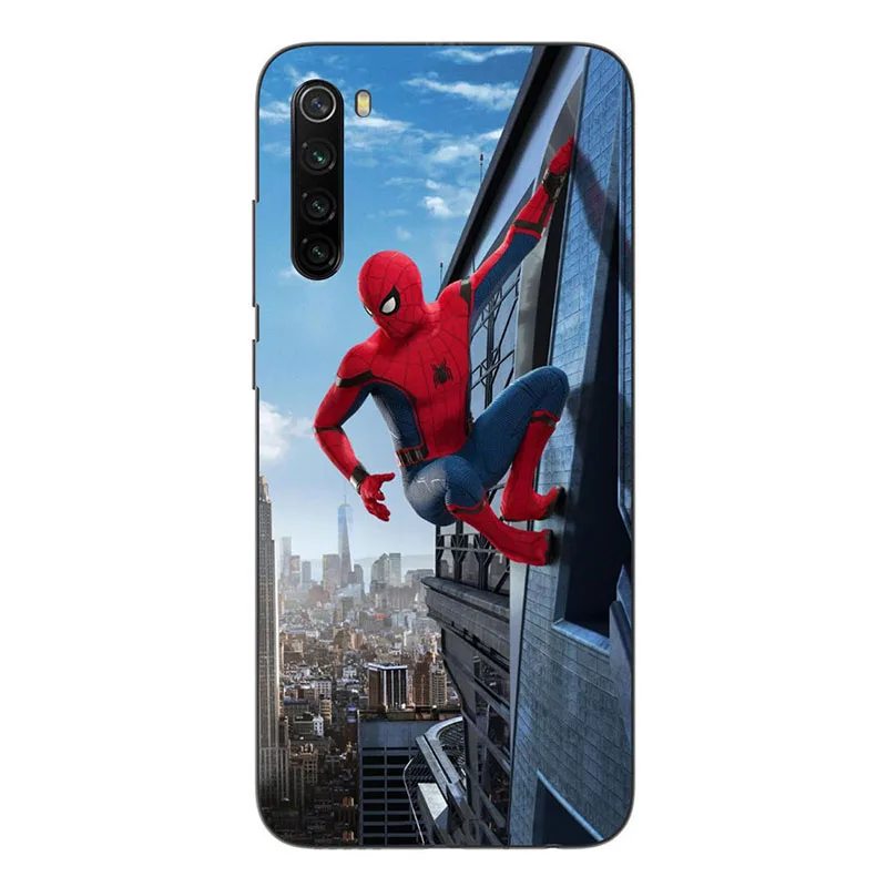Z01 Мягкий силиконовый чехол для Xiaomi Redmi Note, 8 T, 8 T, 6,3 дюймов, чехол-накладка на заднюю панель, HD принт с розами, волком, мультипликационным рисунком, Fundas Para, чехол - Цвет: Z01