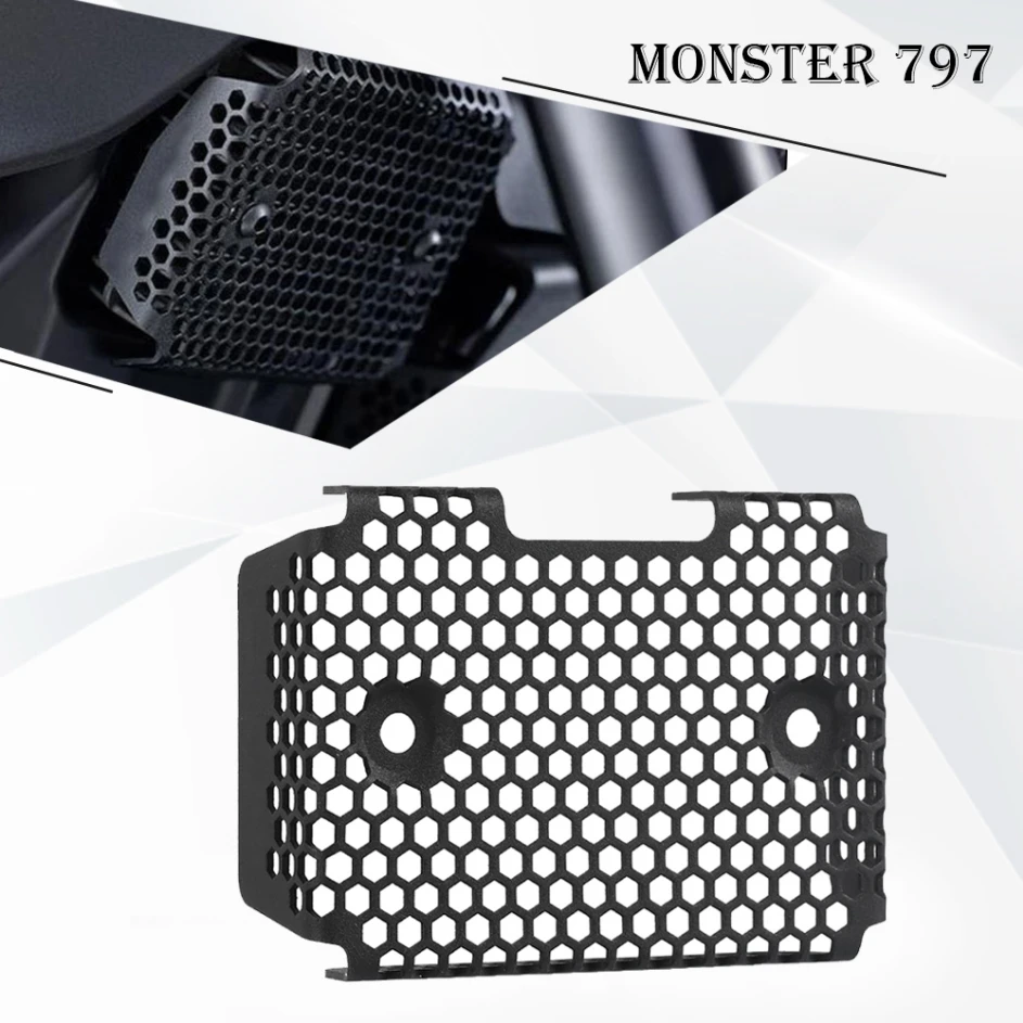 

For Ducati Monster 797 2017-2020 Motorcycle Radiator Bezel Grille Protector Rectifier Guard Cover Monster 797 Plus 18-20 2019
