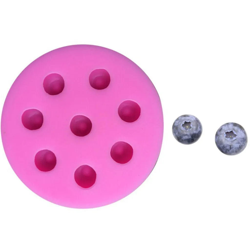 Силиконовая форма в горошек с изображением милой черники инструменты для