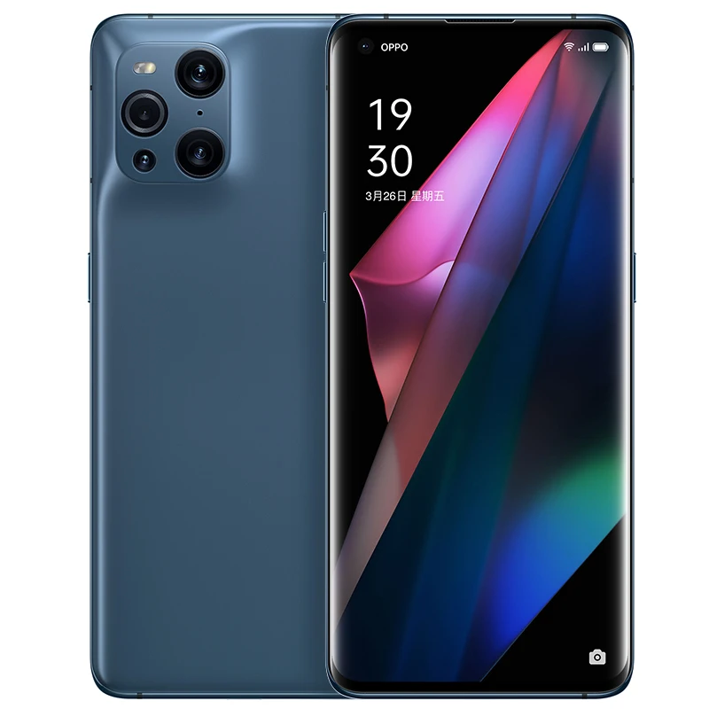In Stock Oppo Find X3 Pro 5G Smart Phone Android 11.0 6.7" AMOLED 120HZ Screen Fingerprint Snapdragon 888 50.0MP 65W Charger | Мобильные