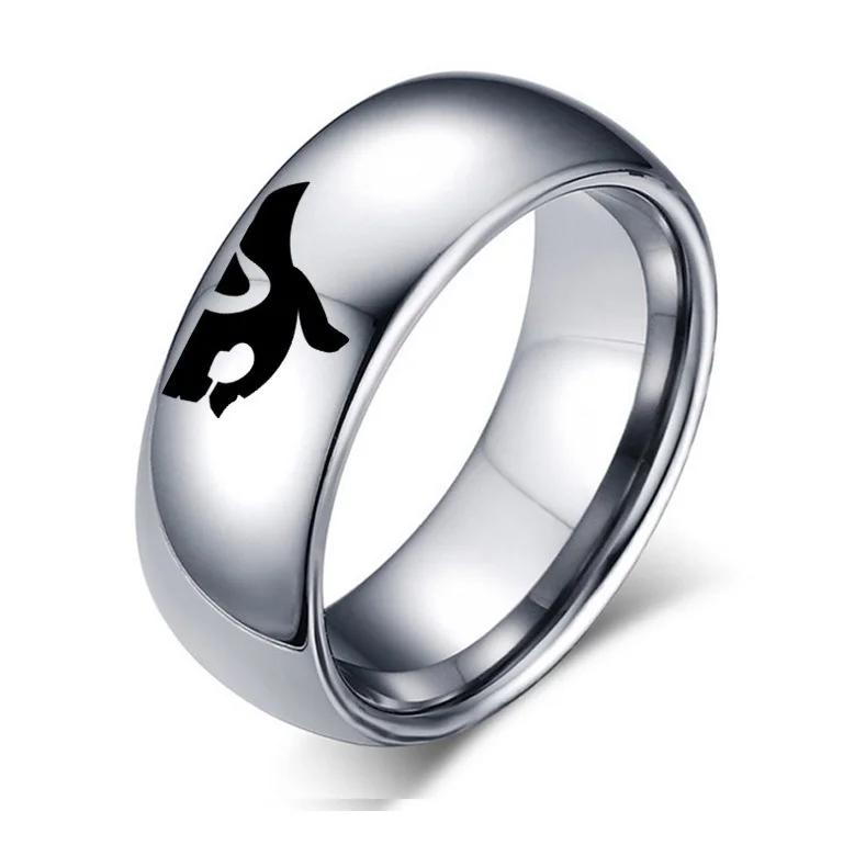 League of Legends Eternal Hunters Couple Rings Never One Without the Other Lover Rings for Couples image 3