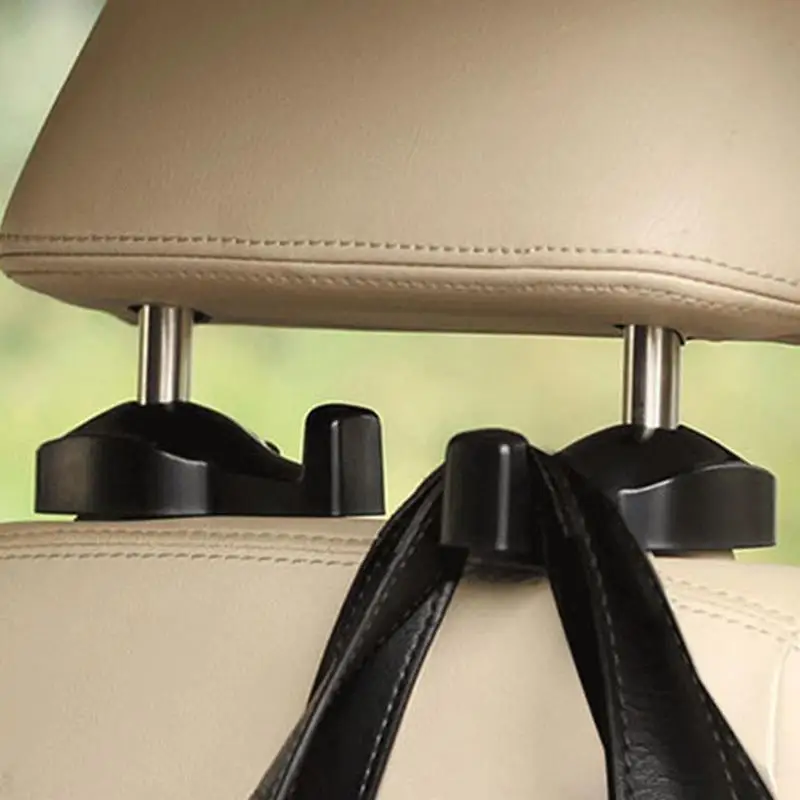 

Car Seat Hook Car Headrest Hook Seat Back Hanger for Bag Handbag Purse Grocery Cloth Portable Multifunction Clips Dropshipping