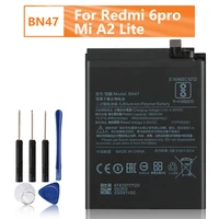 replacement battery bn47 for xiaomi redmi 6 pro hongmi 6 pro red rice 6 pro bn47 mi a2 lite 4000mah