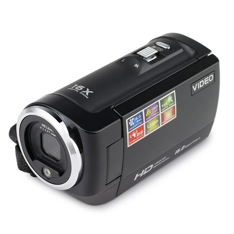 ELRVIKE HD POLO D7100 цифровая камера 33 млн пикселей с автофокусом Профессиональная зеркальная видеокамера 24X оптический зум три объектива