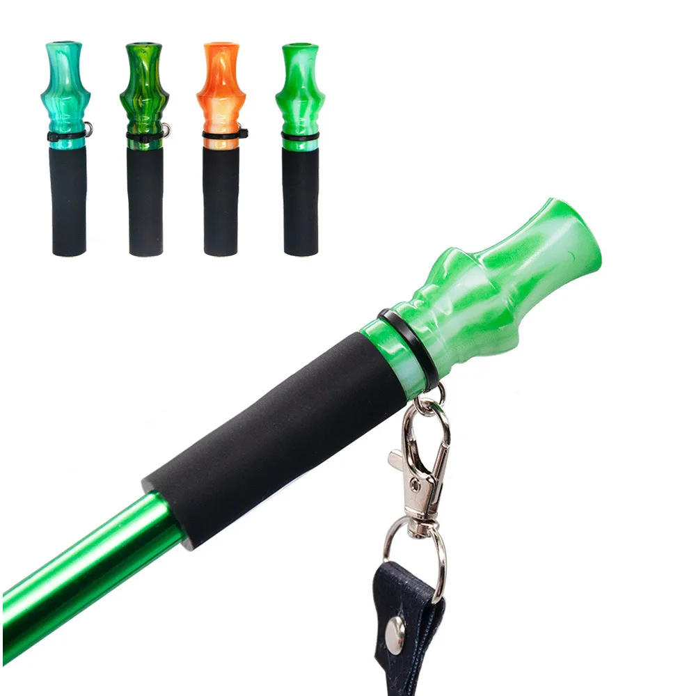 RopeStrap Hookah Mouthpieces Acrylic &amp Silicone 98mm/0.35Inch Shisha Mouth Tip For Hose Chicha Narguile Pipe Accessories |