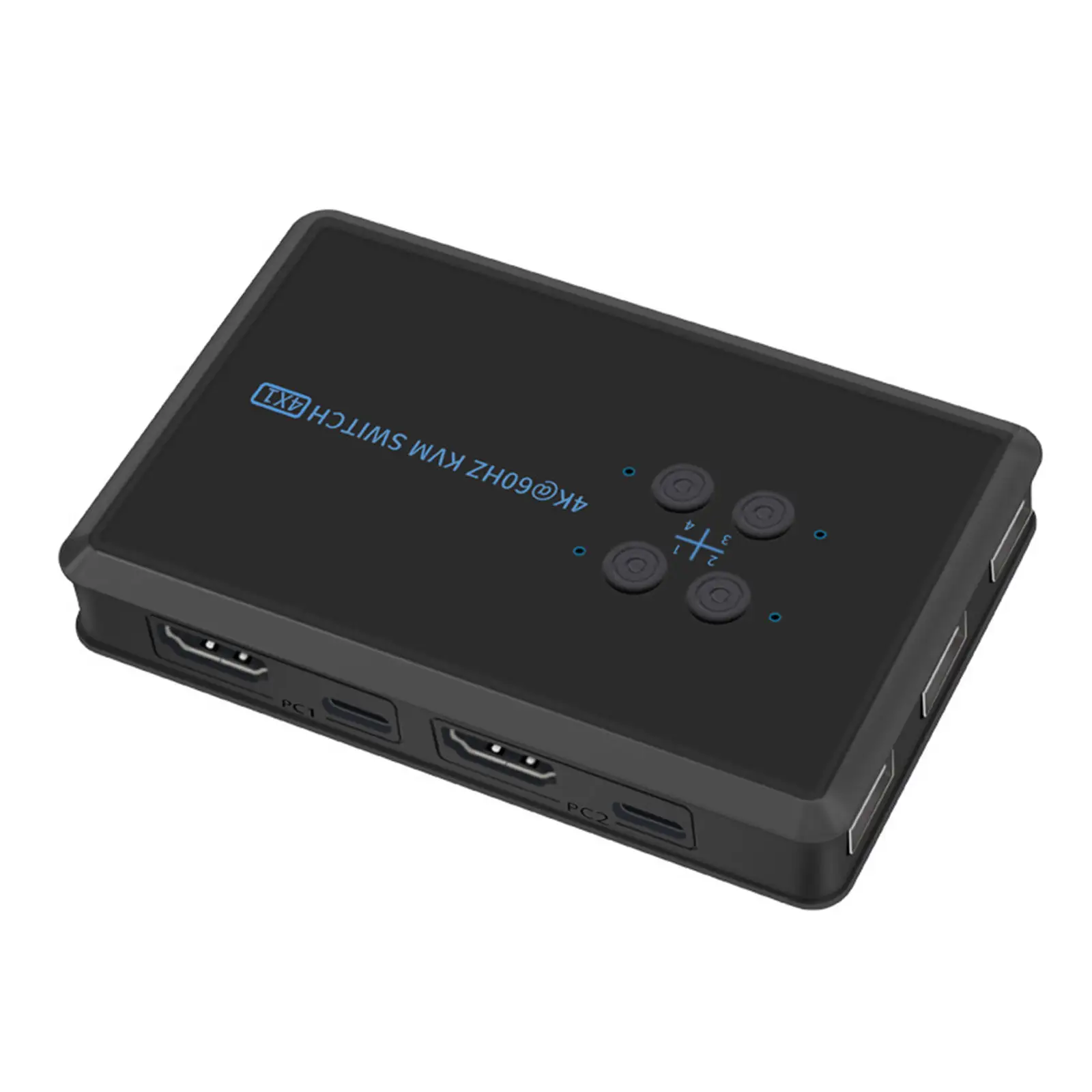 KVM Switch 4 Port Box UHD 4K@60Hz &amp 3D 1080P Supported Downward | Switches