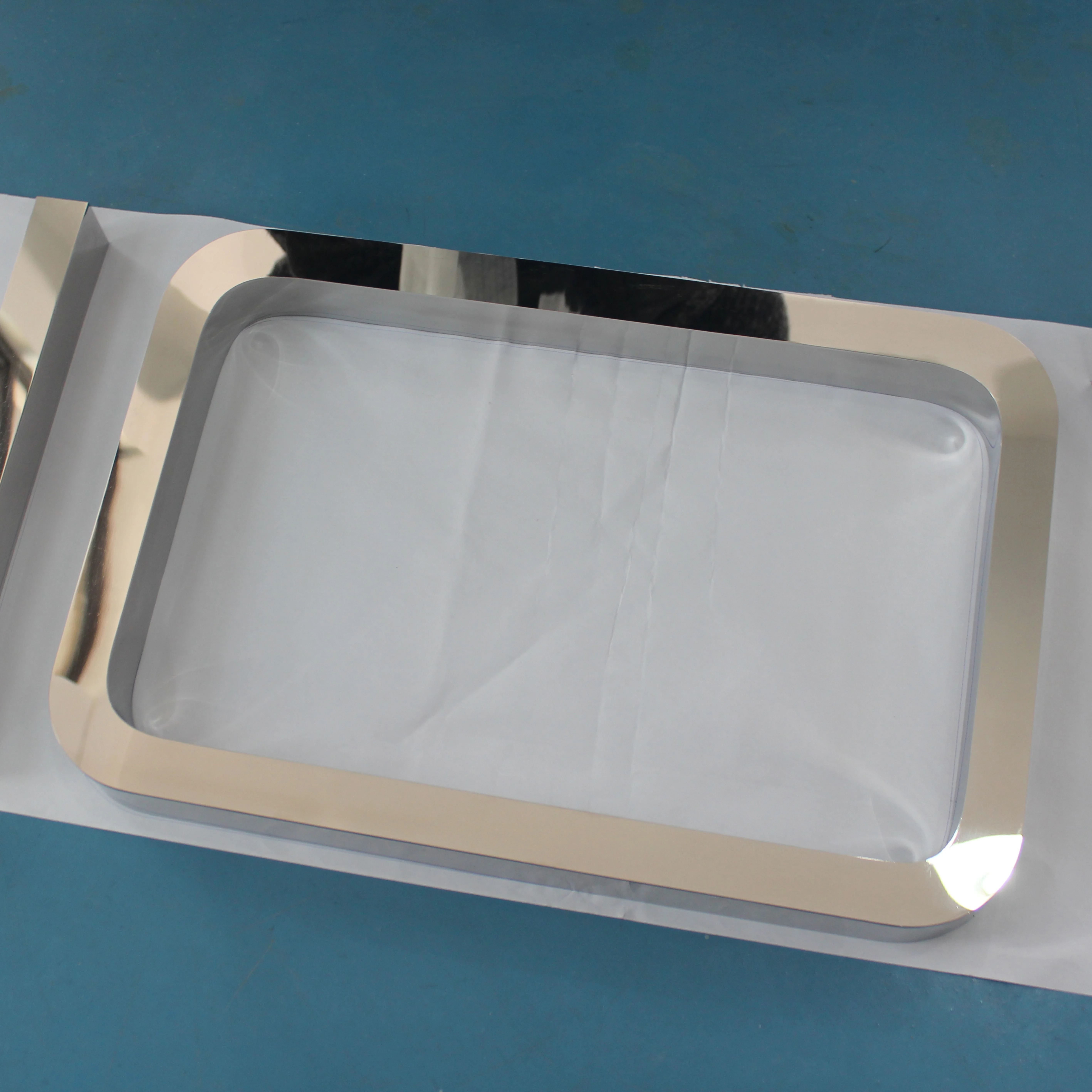 Полированное матовое зеркало из нержавеющей стали | Дом и сад