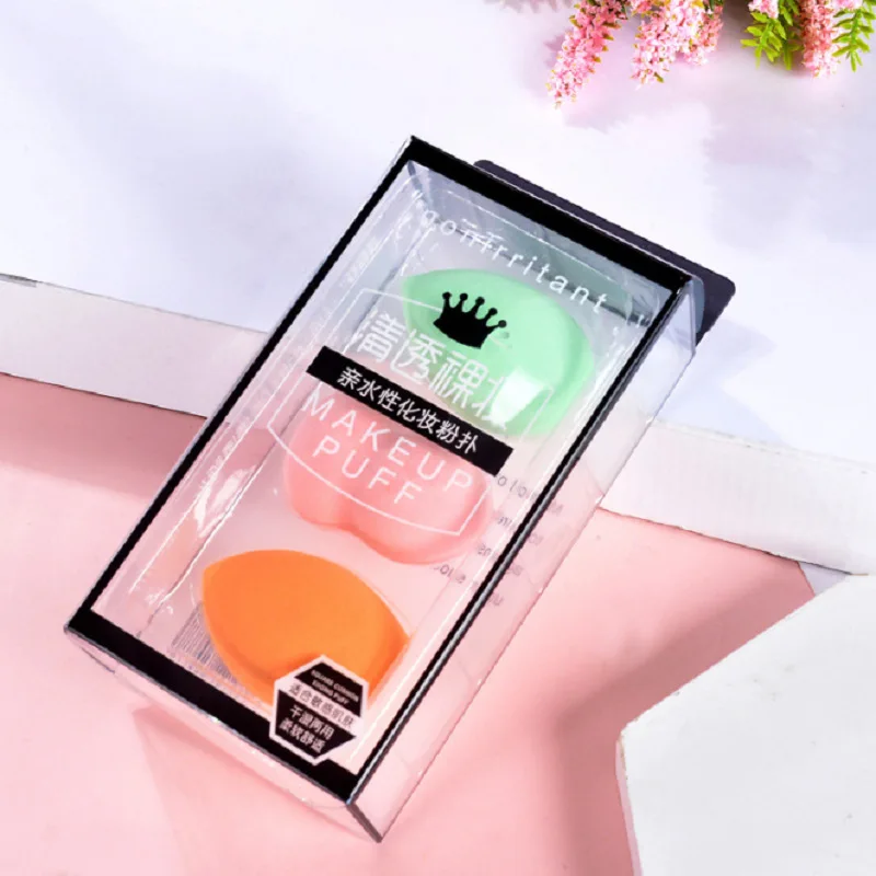 Тыква пуховая пуховка капли воды красота яйца диагональ для пудры Гидрофильная