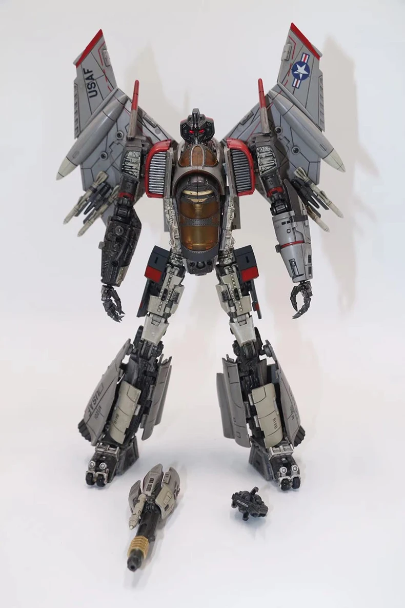 Transformation Toy Fighter Deformation Machine SX-01 Hornet Gaiden Movie Version Lightning Starscream Full-coating Model | Игрушки и