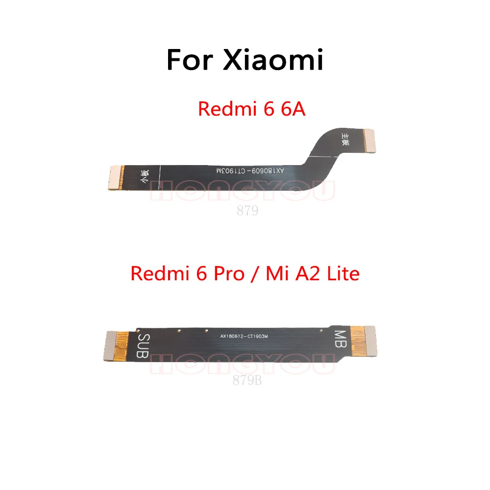 10 шт./лот для Xiaomi Redmi 6 6A / Pro Mi A2 Lite материнская плата подключения материнской платы