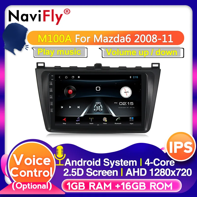 8 ядерный 9 дюймовый экран для Mazda 6 2008 2009 2011 автомобильная магнитола радио кассета