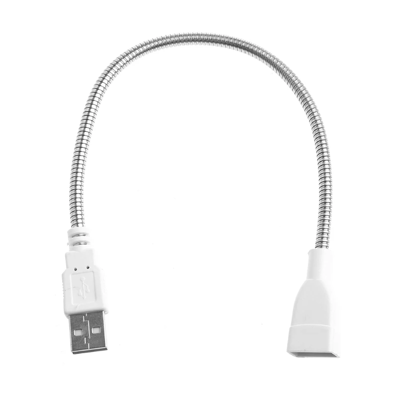 2020 новый гибкий металлический шланг питания USB адаптер кабель удлинитель для