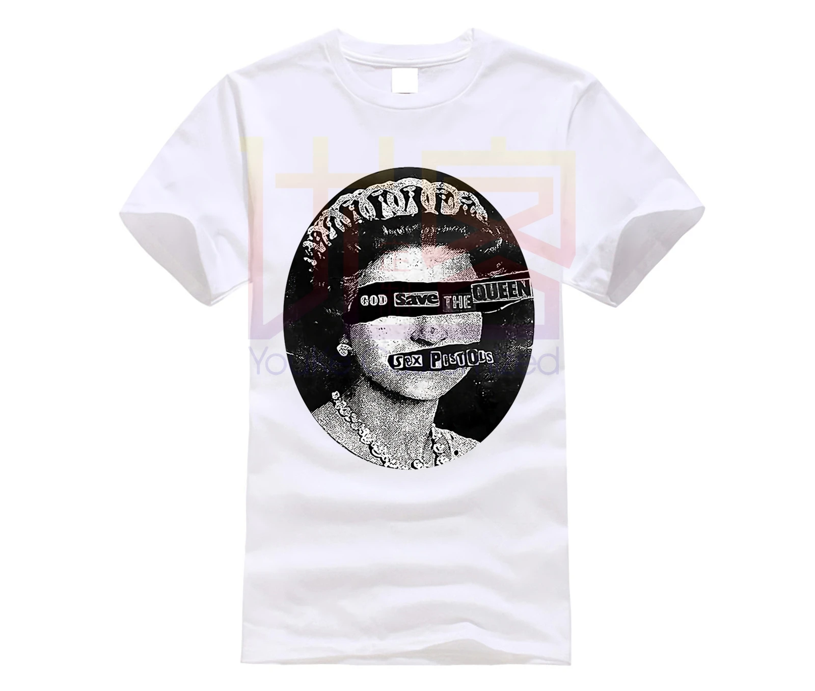 Мужская футболка-God Save The queen-в стиле панк |