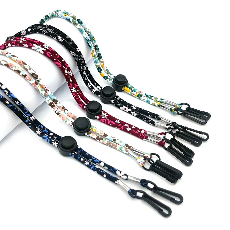 

Bohemia Mask Chain Lanyard Cord Hang Mask Holder Neck Strap Children Adjustable Traceless Women's Glasses Chain Wholesale