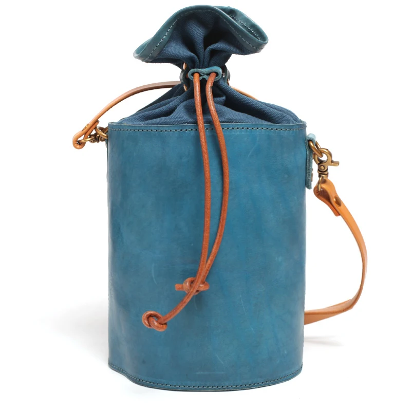 Женская сумка-мессенджер из натуральной воловьей кожи маленькая сумочка на