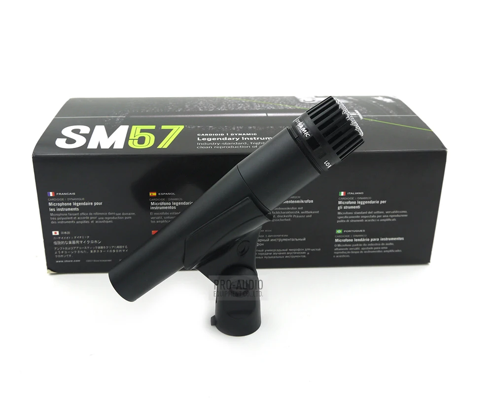 5 шт. Класс нового посылка! Профессиональный динамический инструмент SM57LC