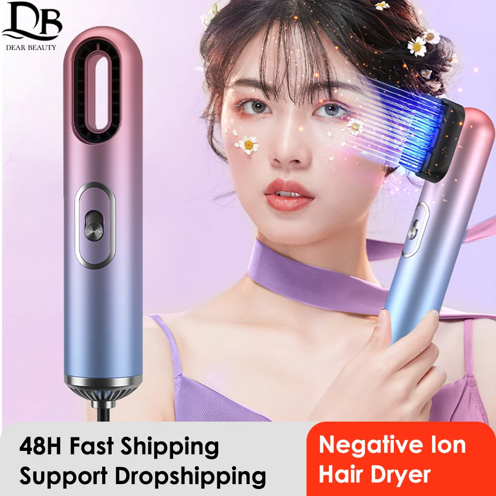 

Lightweight Blow Dryer Powerful Fast Drying Straightening Curling Dryer Salon Tool For Home Travel Professional Hairdryer