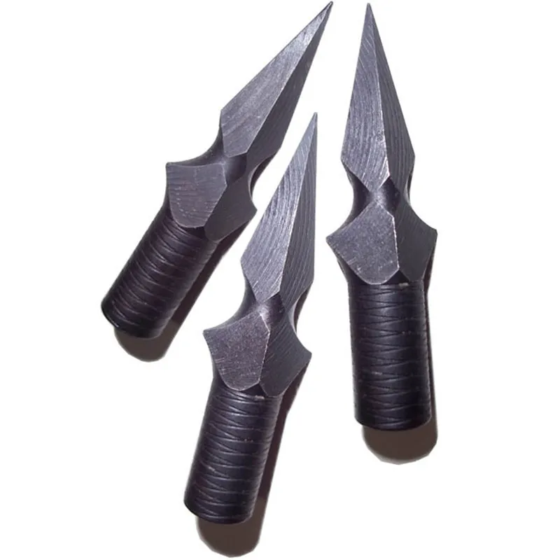 3 шт. наконечники для стрел традиционных металлических 8 мм наружный диаметр