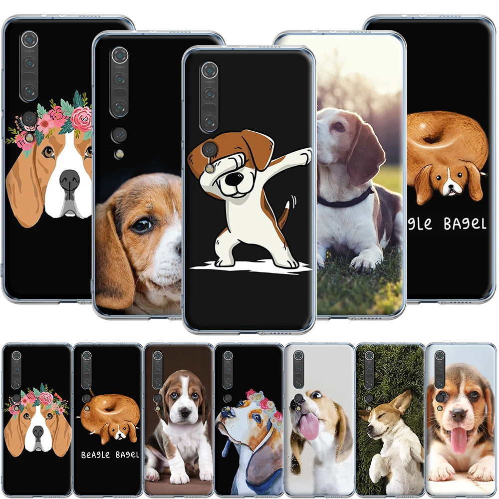 Силиконовый чехол Beagle Dog Для Xiaomi MI Note 10 A3 A2 A1 9T 9 8 6 Max 3 SE Pro Lite Pocophone F1|Бамперы| |