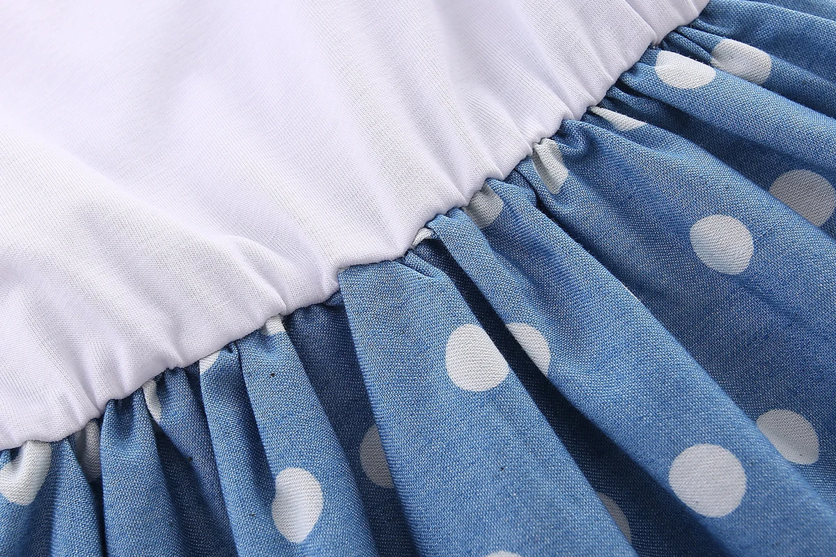 

Mudkingdom Little Girls Summer Dresses Sleeveless Cute Polka Dot for Girl Clothes Plaid Bow Toddler Drees Children Clothing