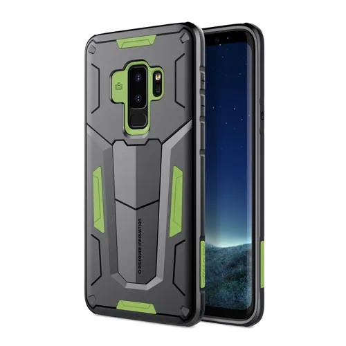 Чехол для samsung Galaxy S9 S10, чехол Nillkin Defender, ударопрочный гибридный жесткий защитный чехол для Galaxy Note 8 s10+ чехлы для телефонов - Цвет: Green