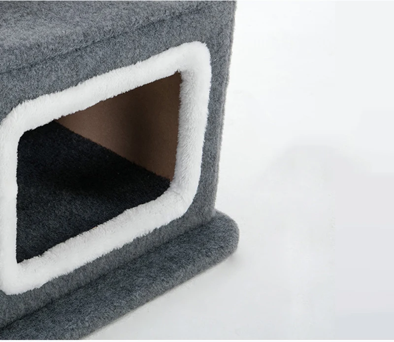 Полки для кошек Когтеточка башня рамка скалолазания деревянная мебель домик