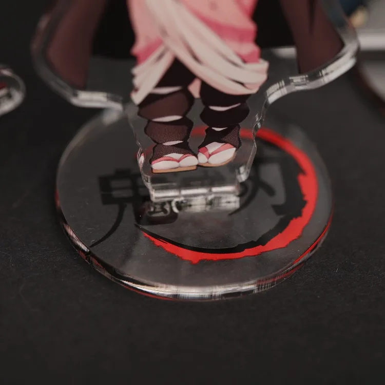 17 см японского аниме демон Slayer Kimetsu no Yaiba акриловые стоячие фигурки карты Kamado Tanjirou Nezuko стенд фигурка