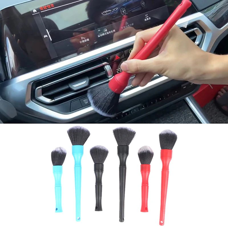 

2PCS Car Detailing Brush Auto Wash Accessories Car Cleaning Tools Car Detailing Kit Vehicle Interior Air Conditioner Supplies
