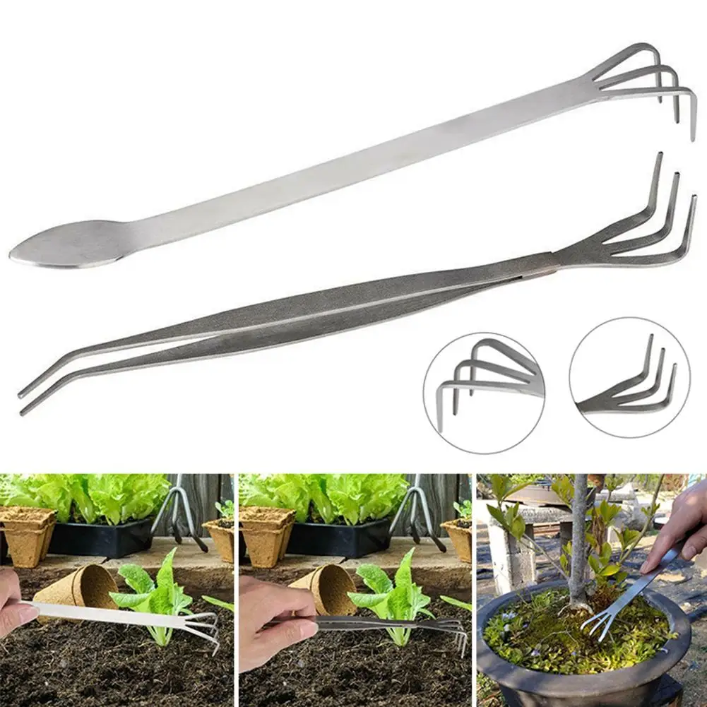 Цветок 2 в 1 садовые инструменты фирмы почвы Прочный завод практичный Смешанная