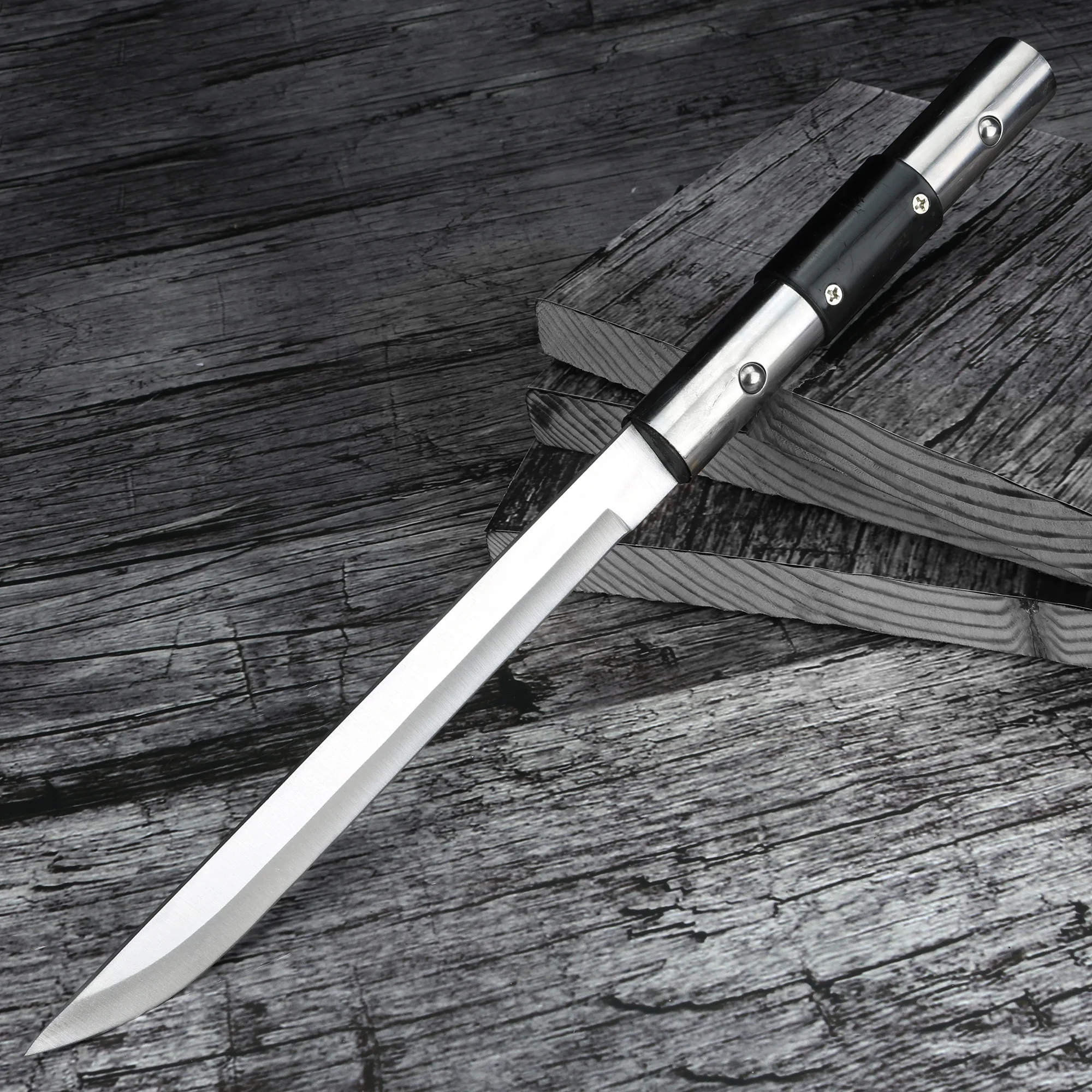 

Outdoor Survival Defense Fixed Blade Knife Wilderness Hunting Straight Knife High Hardness Portable Pocket Knives with Sheath