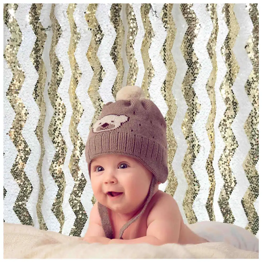 Shinybeauty Photo Booth фон Золотой шеврон свадебный фон шторы с блестками вечерние Backdrops-M190727