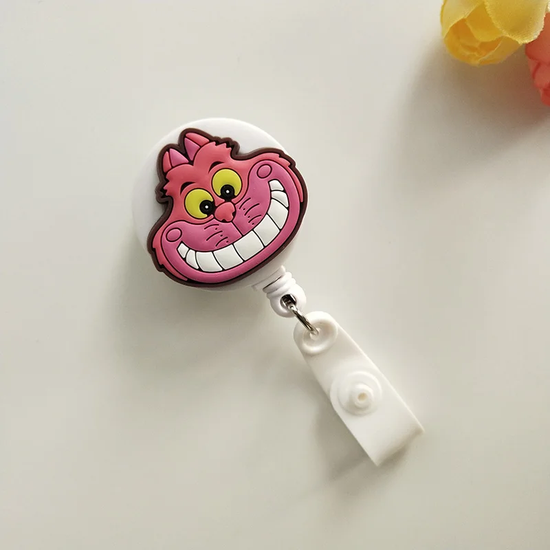 Мультфильм Винни Пух выдвижной значок катушка ABS пластик Kawaii медсестры ID талреп имя бирка карты держатель значка катушки значок катушка