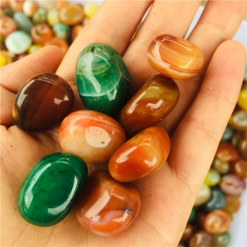 100 г натуральный кристаллический агат образцы минералов | Дом и сад